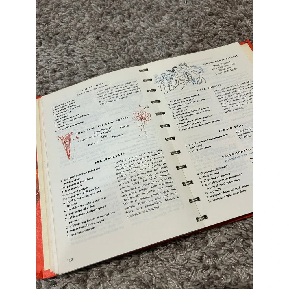 Vintage Campbell Cookbook‎ Cooking with Soup 1972 Eleventh Printing Recipes